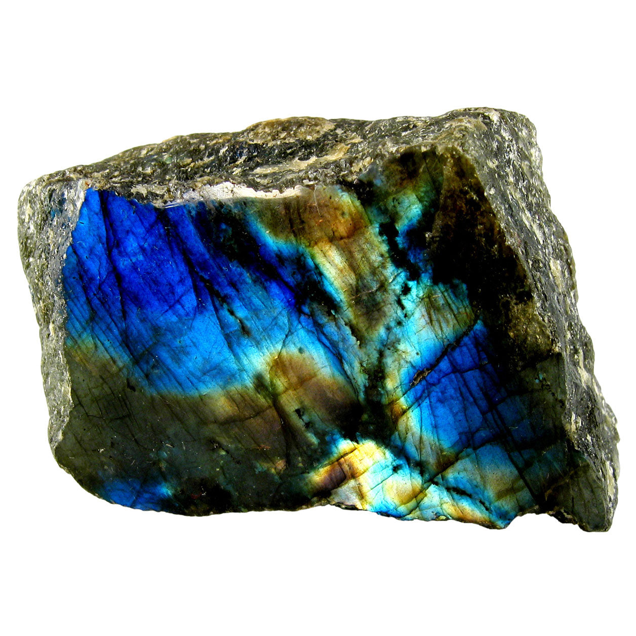 Labradorite brute minéraux crystaux