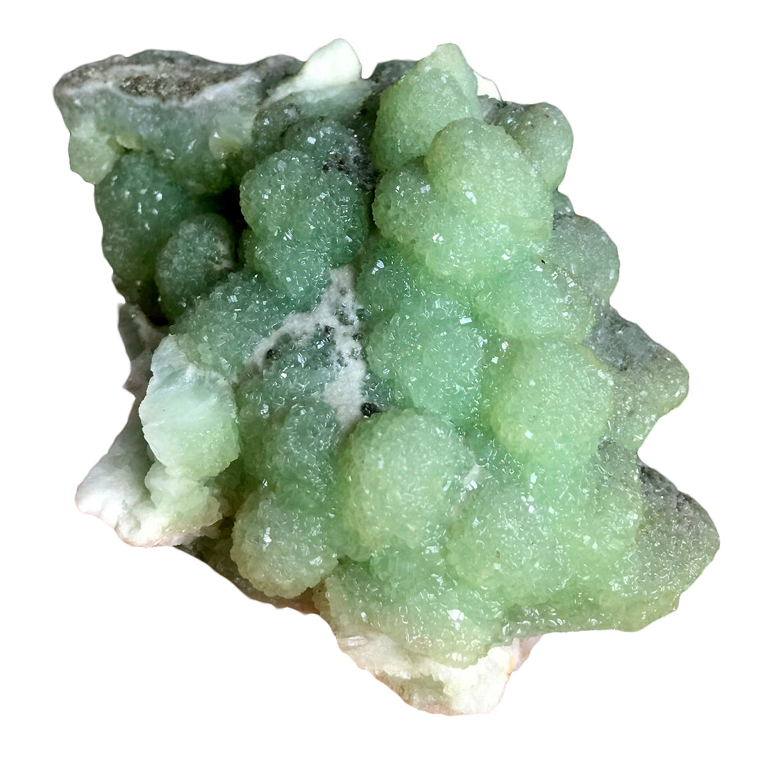 Prehnite brute minéraux crystaux