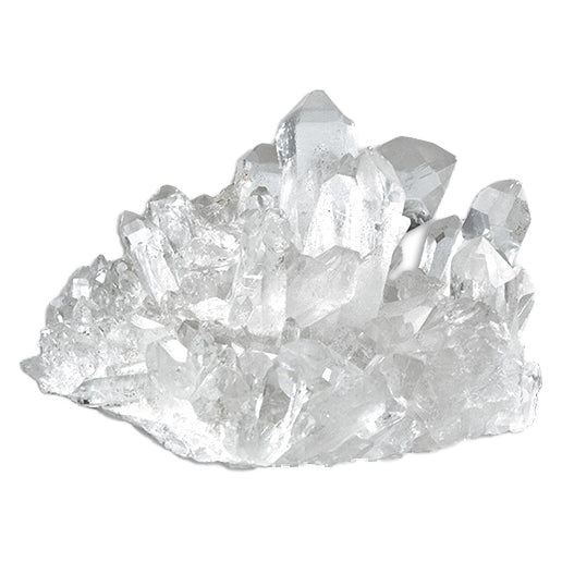 Quartz cristal de roche druse brut minéraux cristaux