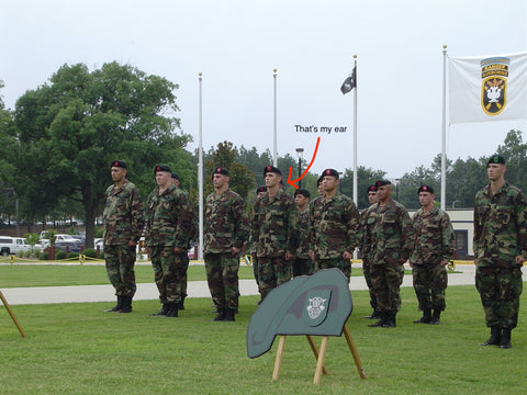 US Army Special Forces Graduation Photo