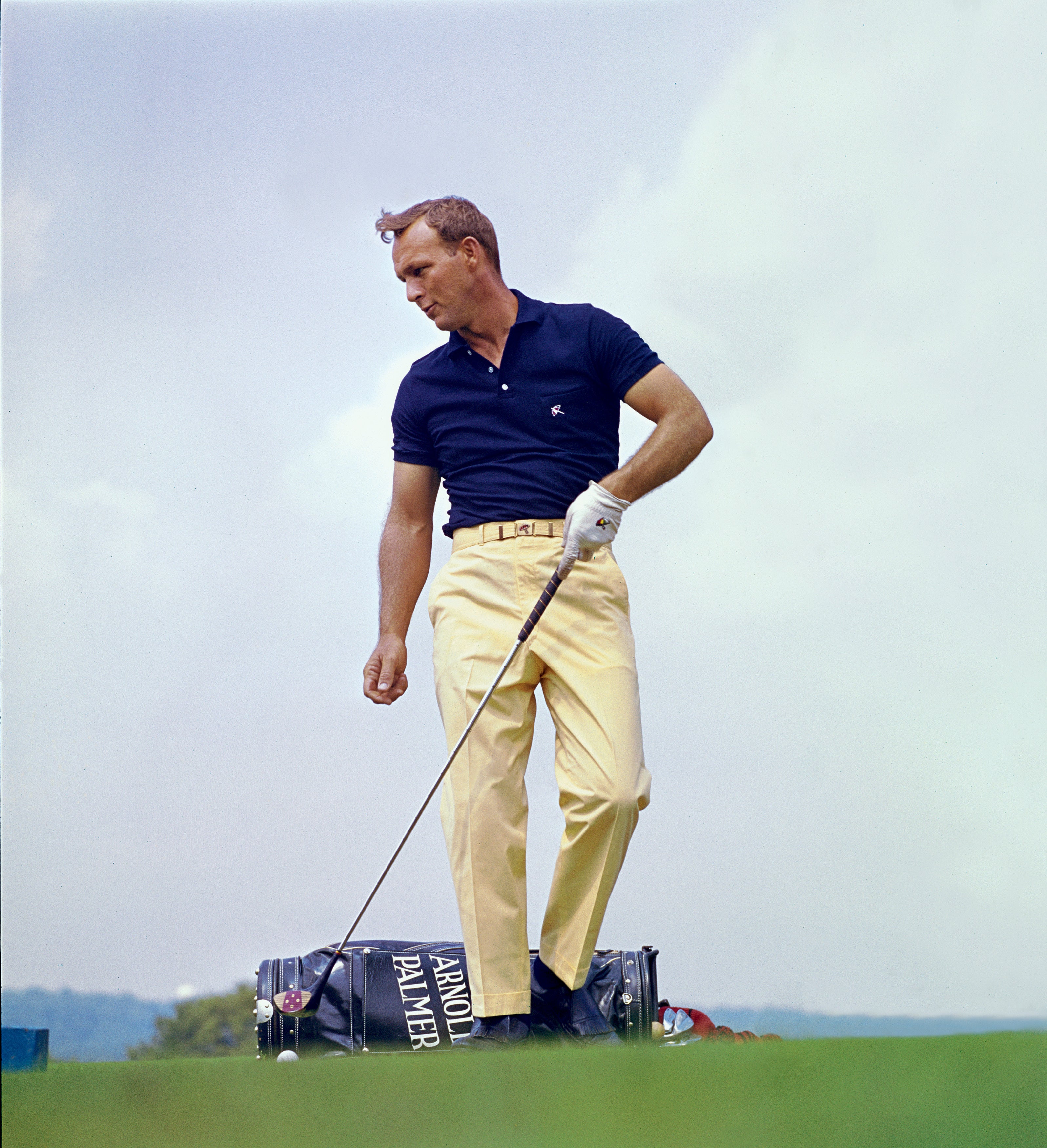 golfer arnold palmer in the 1970s