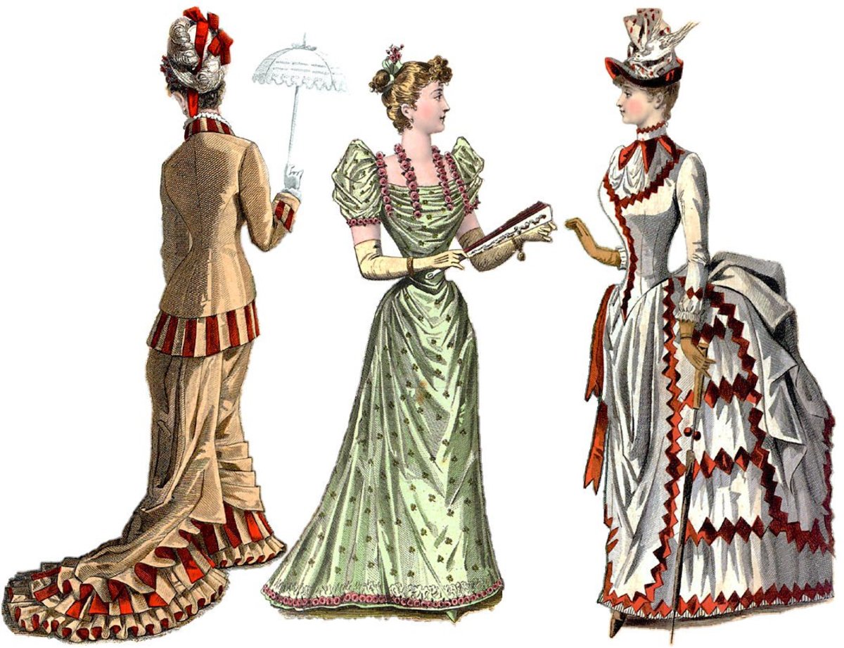victoria era women's fashion dresses