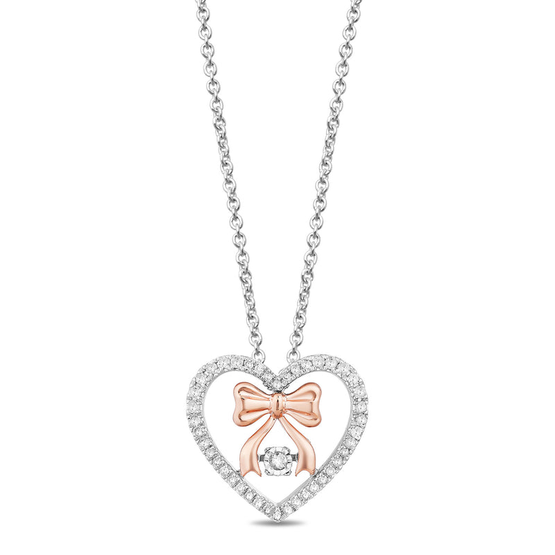 white gold disney necklace