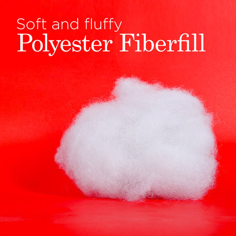 soft and fluffy polyester fiberfill