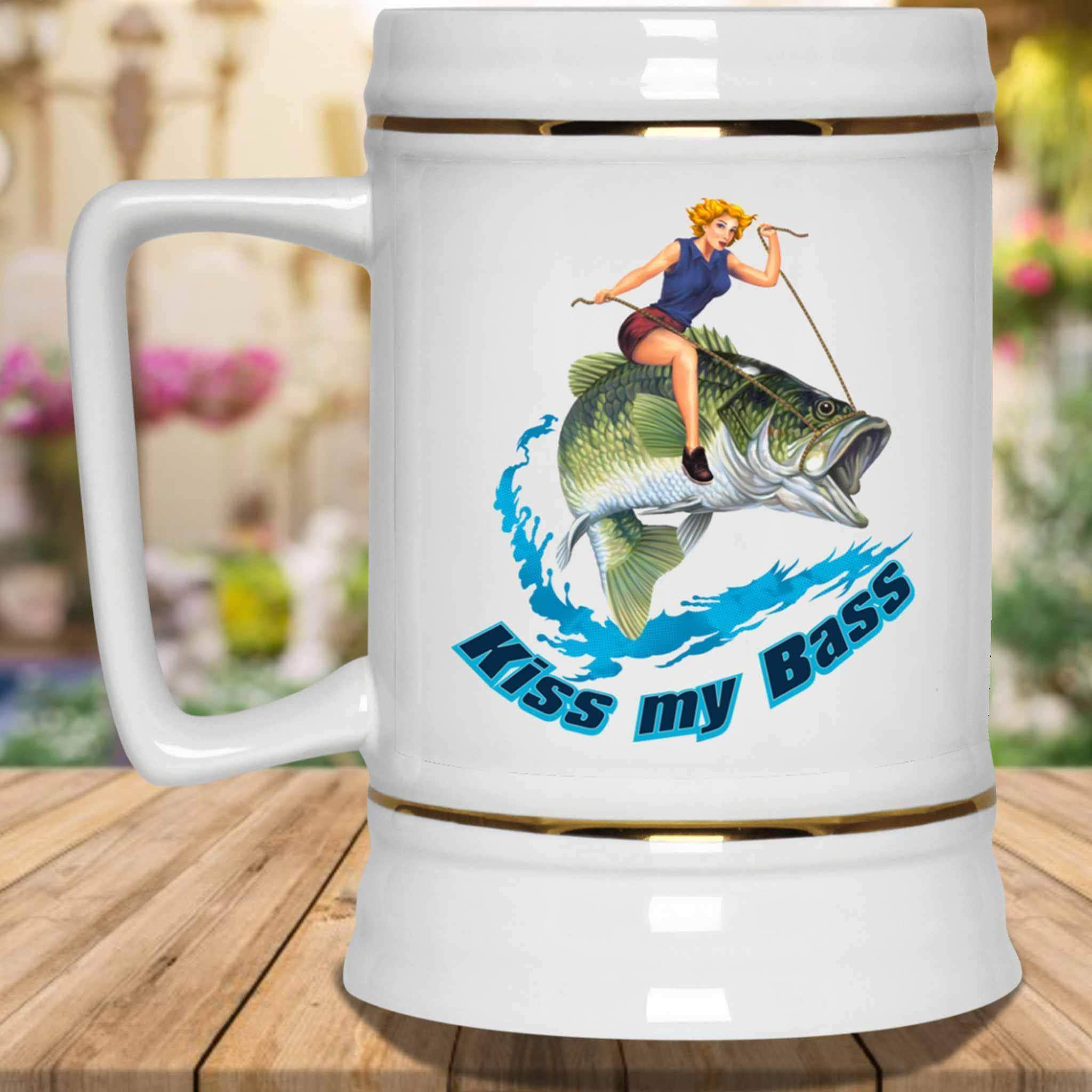 Bass Fishing Quote Hobby Sport Fisherman Mug, Zazzle