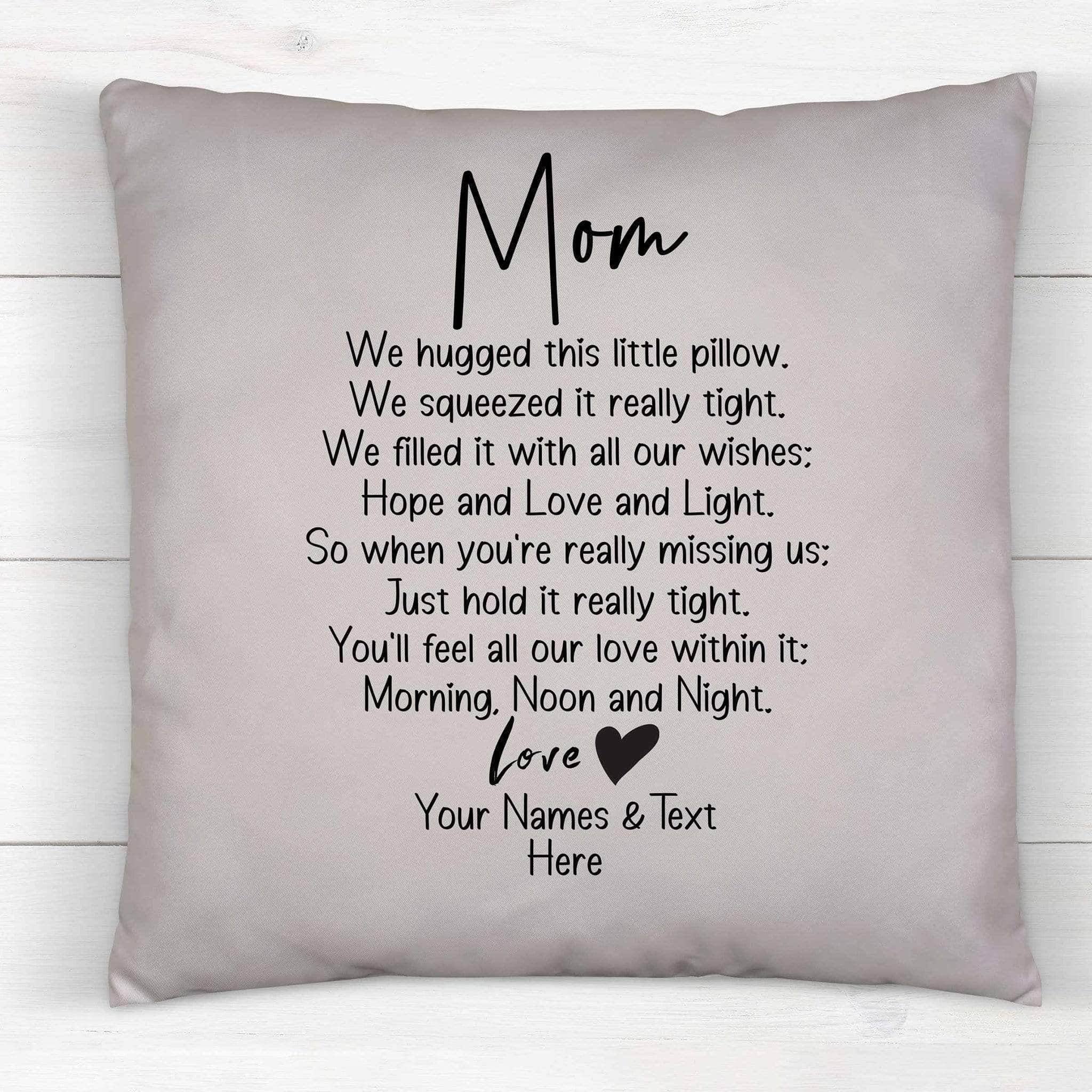 Christmas Throw Pillow - Personalized Nana's Greatest Gifts - Grandma  Grandparents Mom Children's Names - 18x18 with optional insert