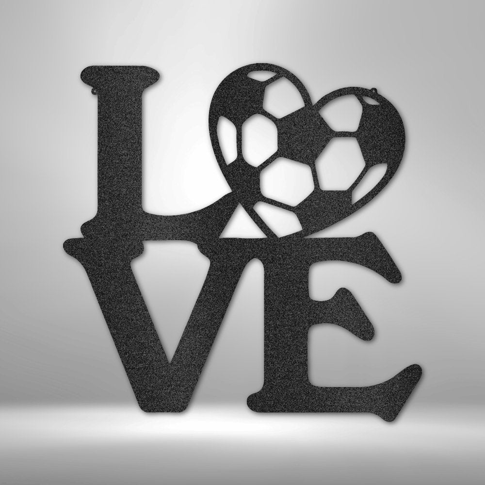 I Love Soccer Metal Wall Sign, Sports Sign, Wall Decor, I Love Sports Sign,  I Heart Sports Sign, Love, Sports Wall Decor, I Love Sports -  Canada