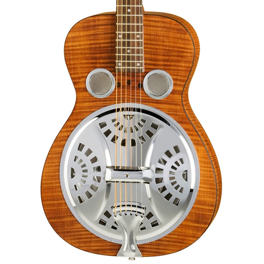 epiphone dobro hound dog deluxe round neck resonator