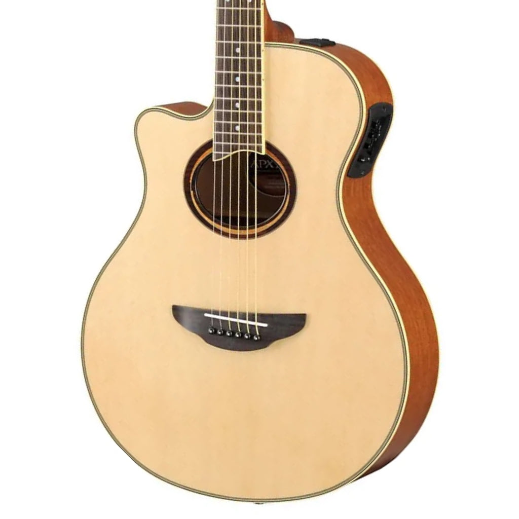 yamaha thin body acoustic electric guitar