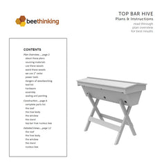 Top bar hive plans