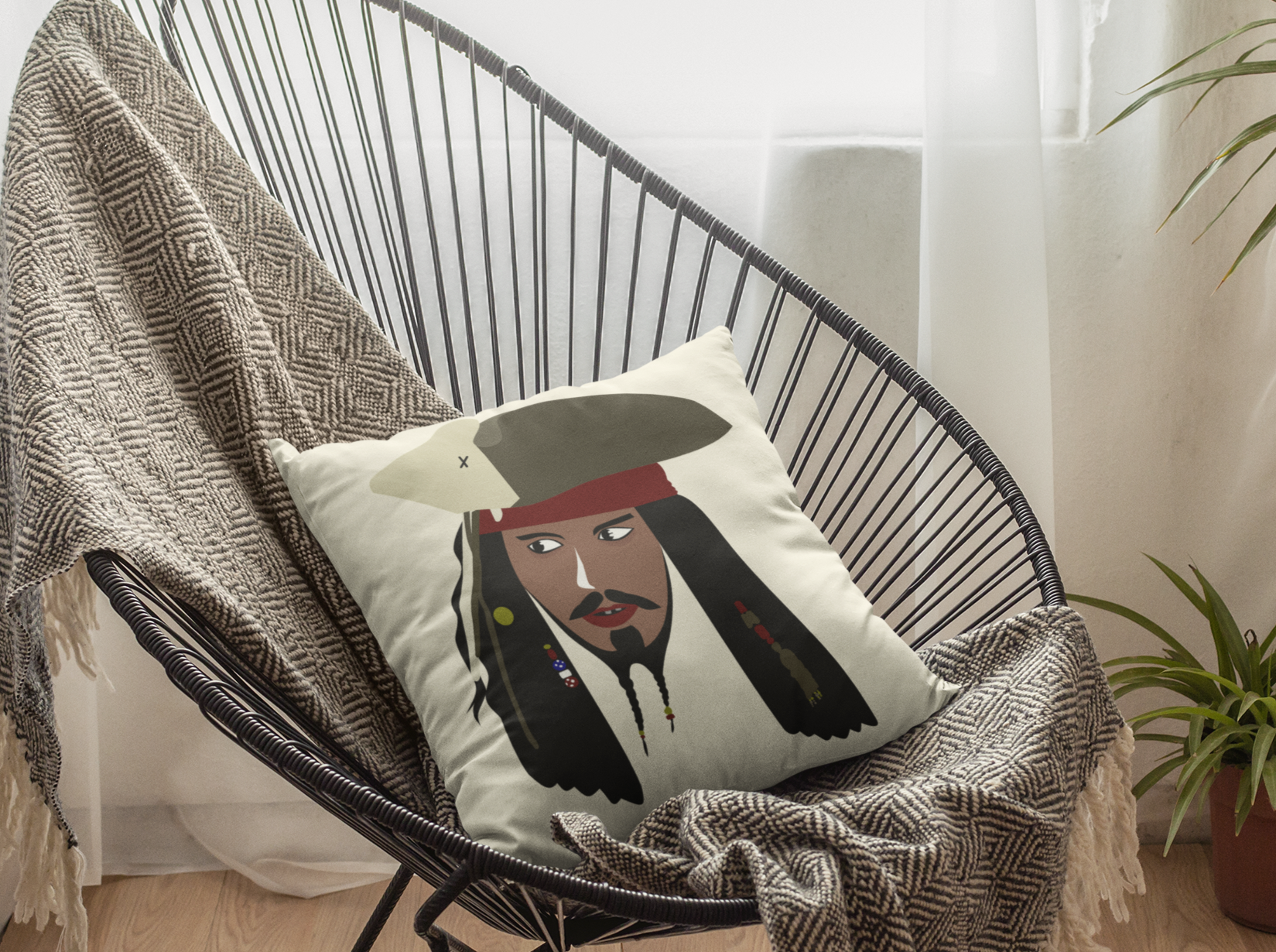 Captain Jack Sparrow Pop Art (2)