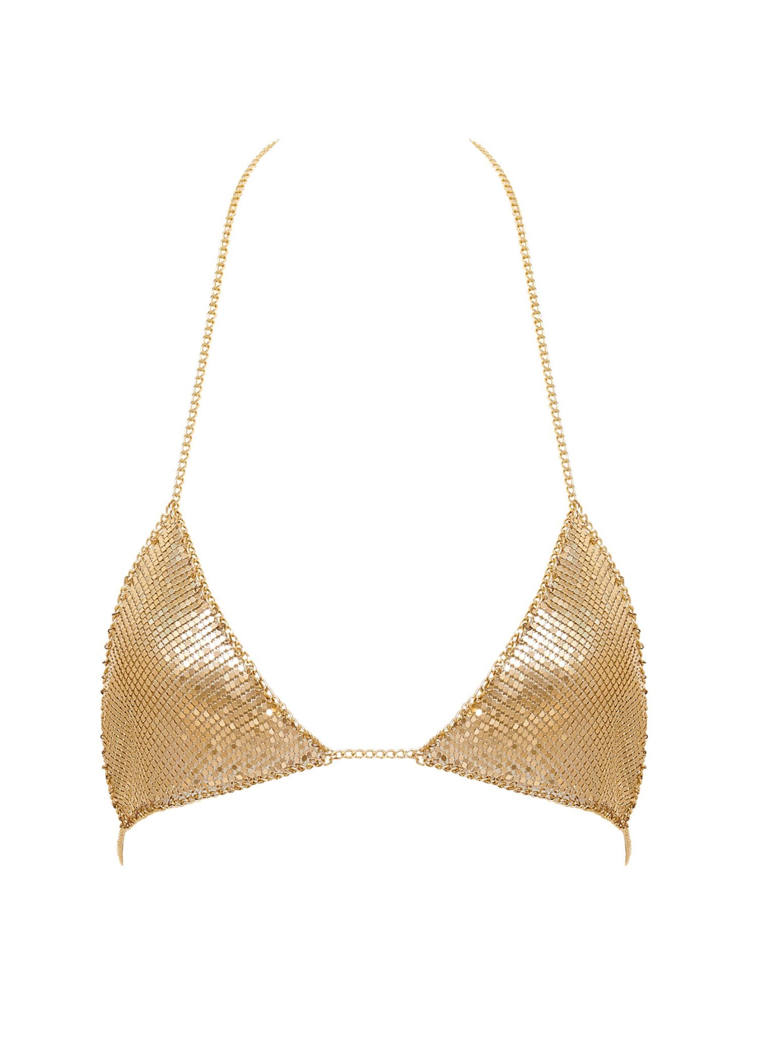 BLUEBELLA Marli Diamond Soft Bra in Gold & Clear