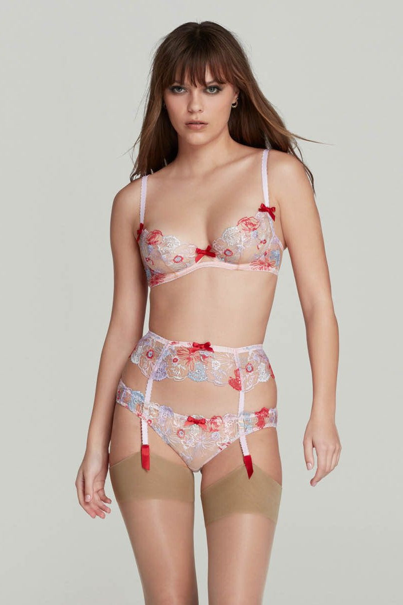 Zuri Suspender (Red / Blue)