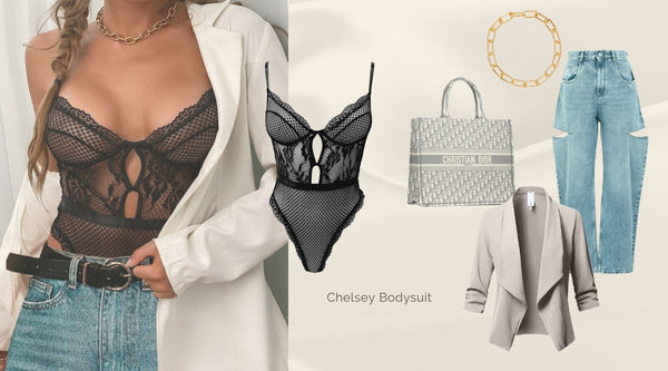 Lingerie Bodysuits As Outerwear: 5 Ways to Wear Them