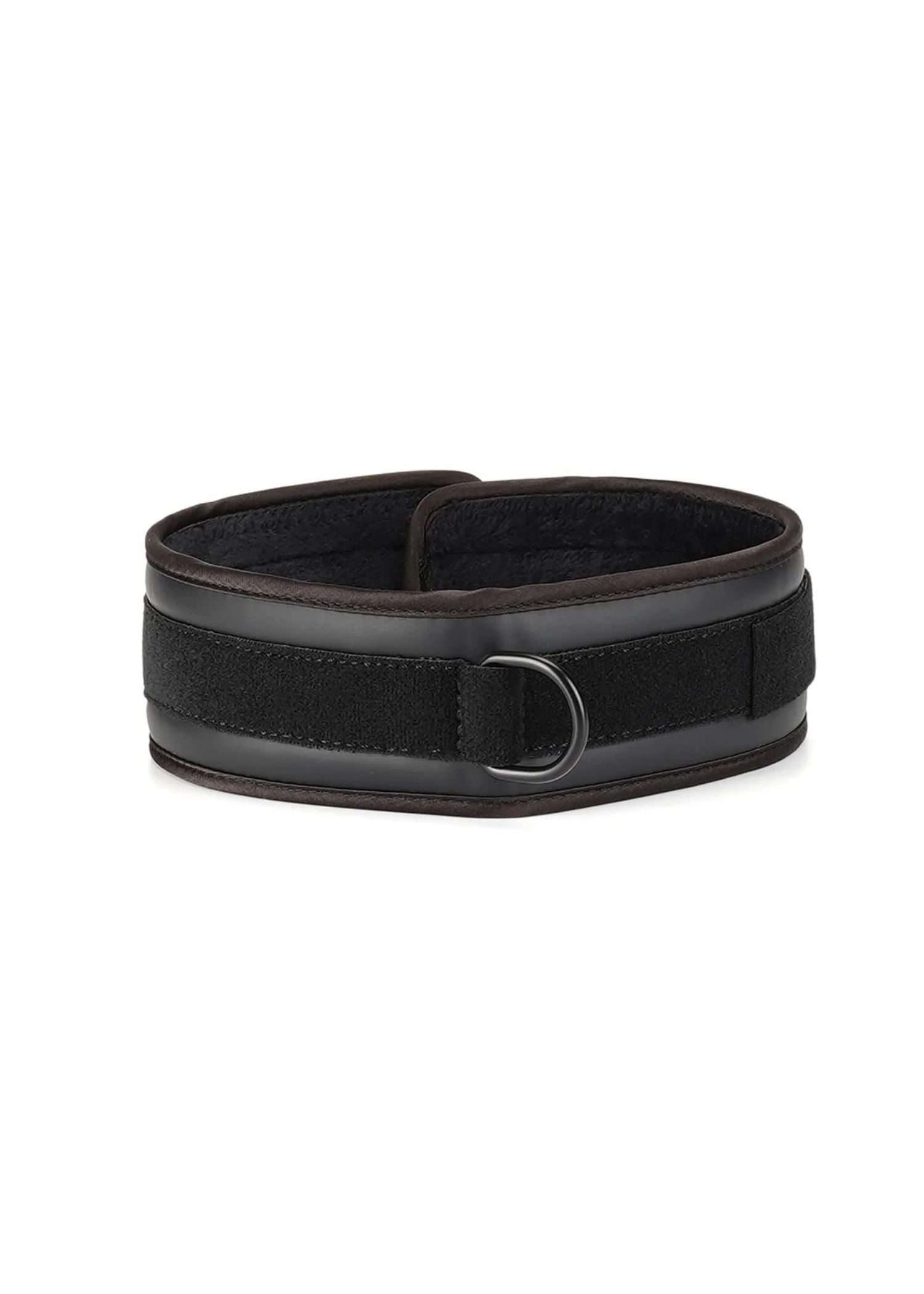 Vegan Leather Collar with Attachment