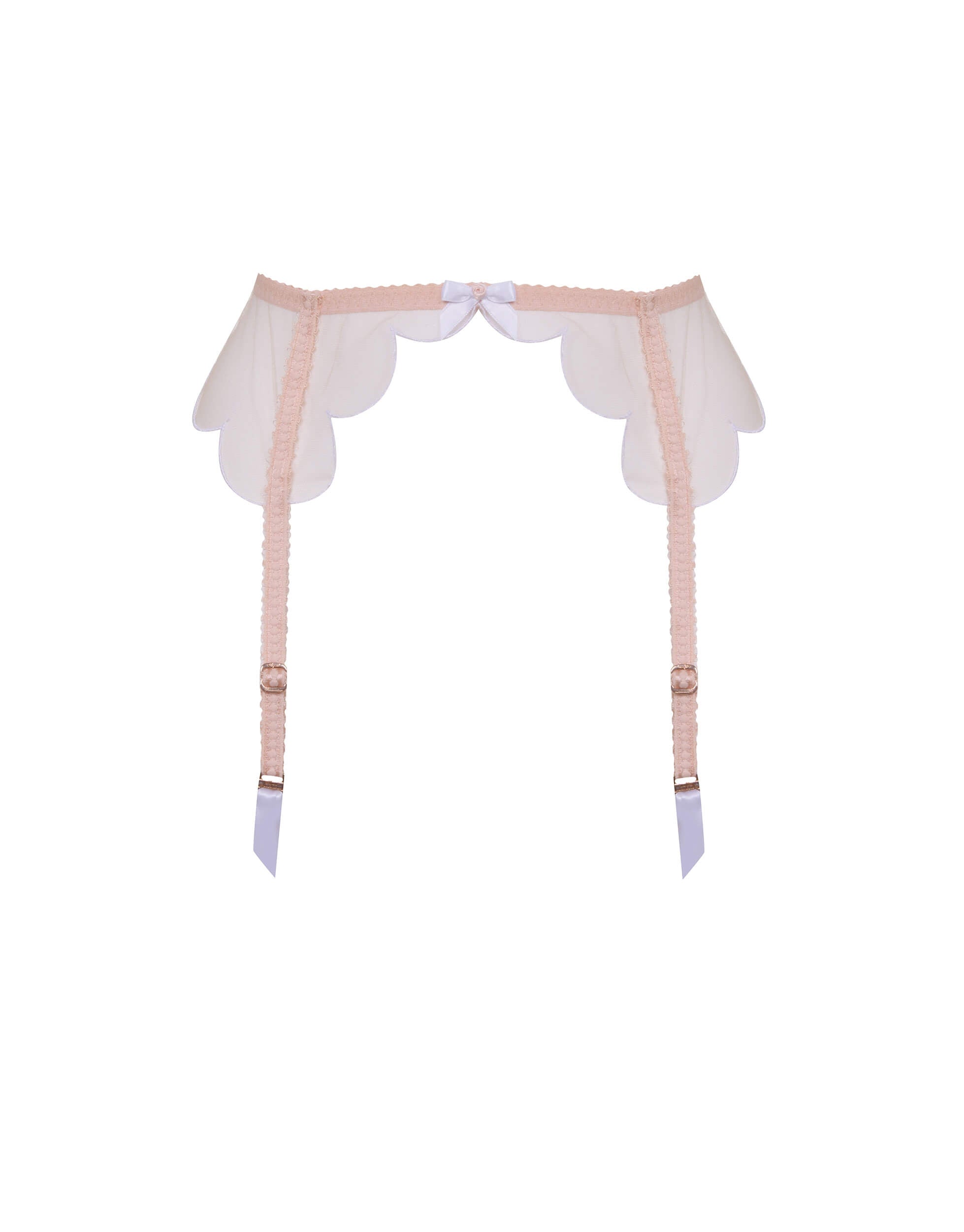 Lorna Suspender (Sand/White)