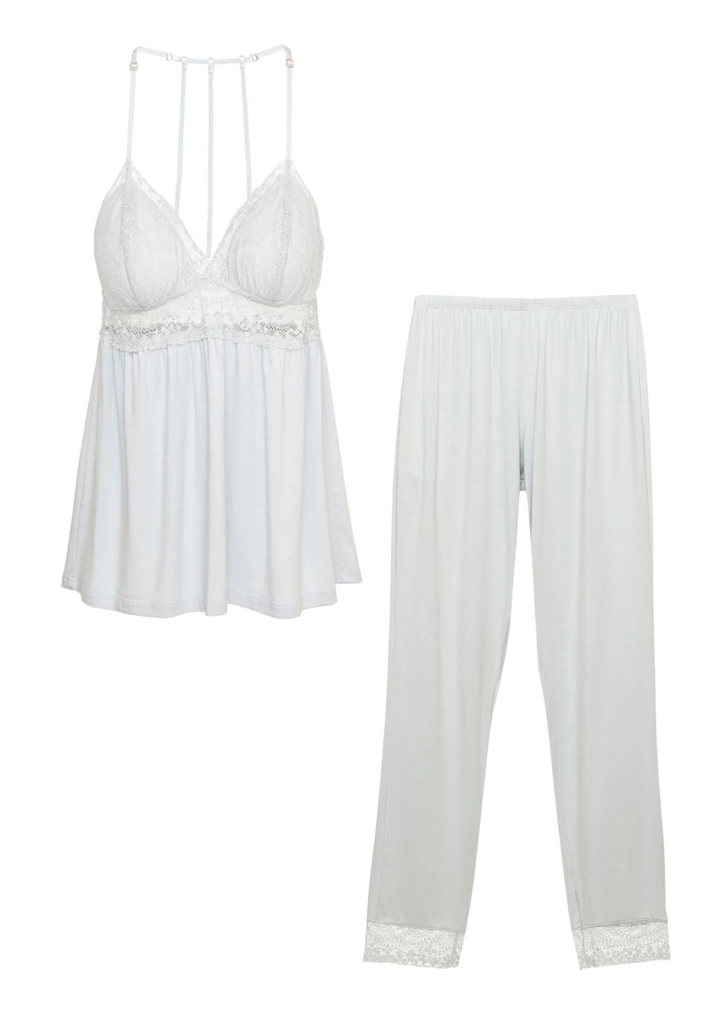 Elvia Racerback Cami & Slim Pant Set