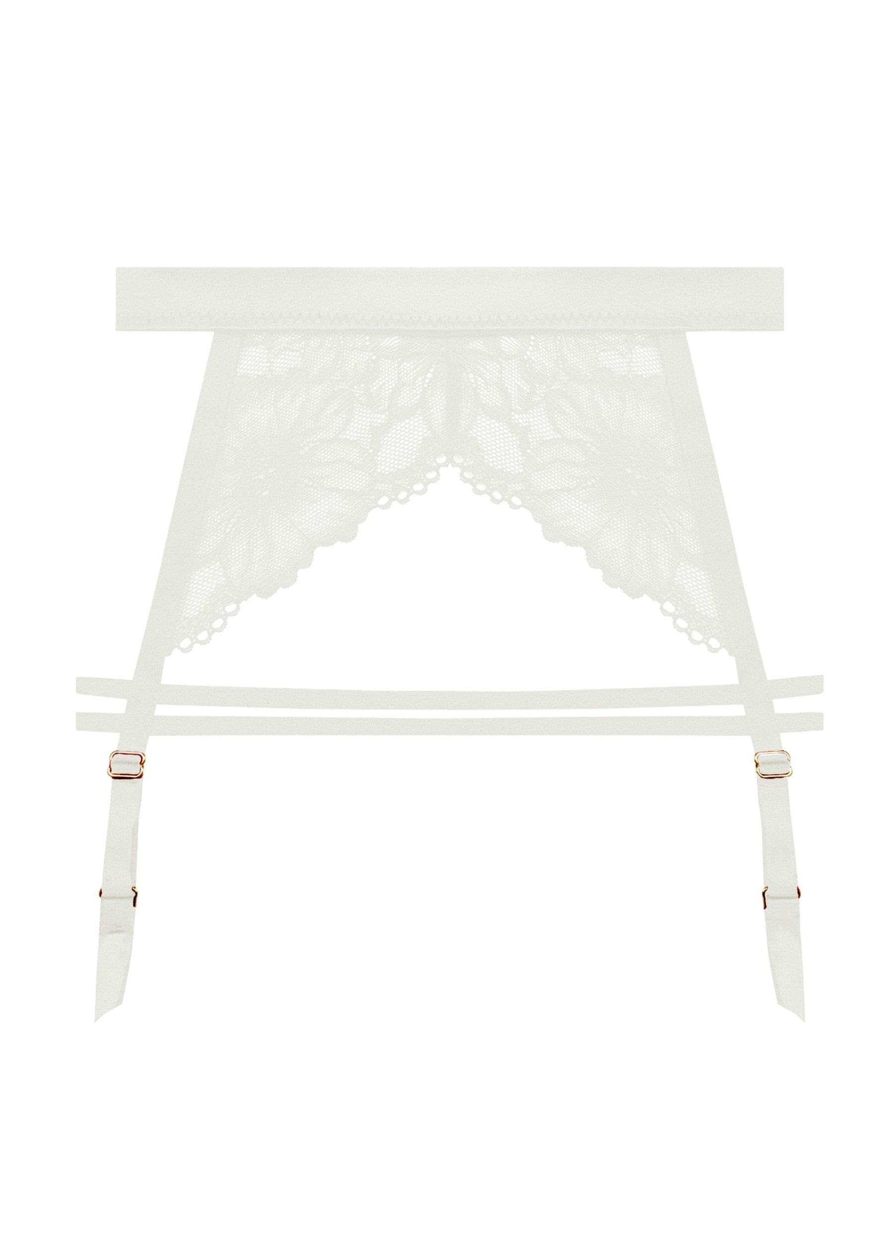 Emerson (Ivory) Suspender Belt