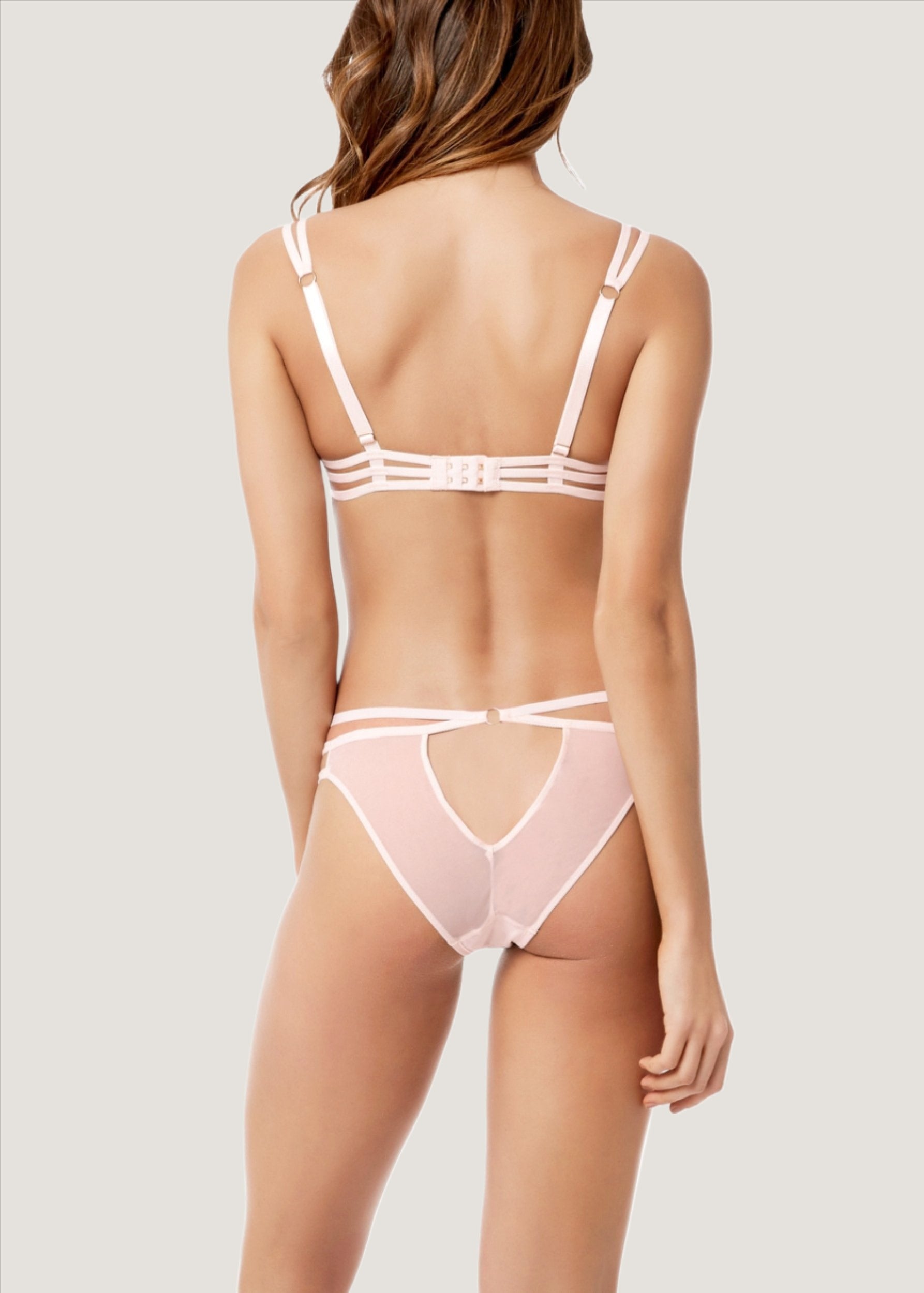 Julienne (Pale Pink) Bra