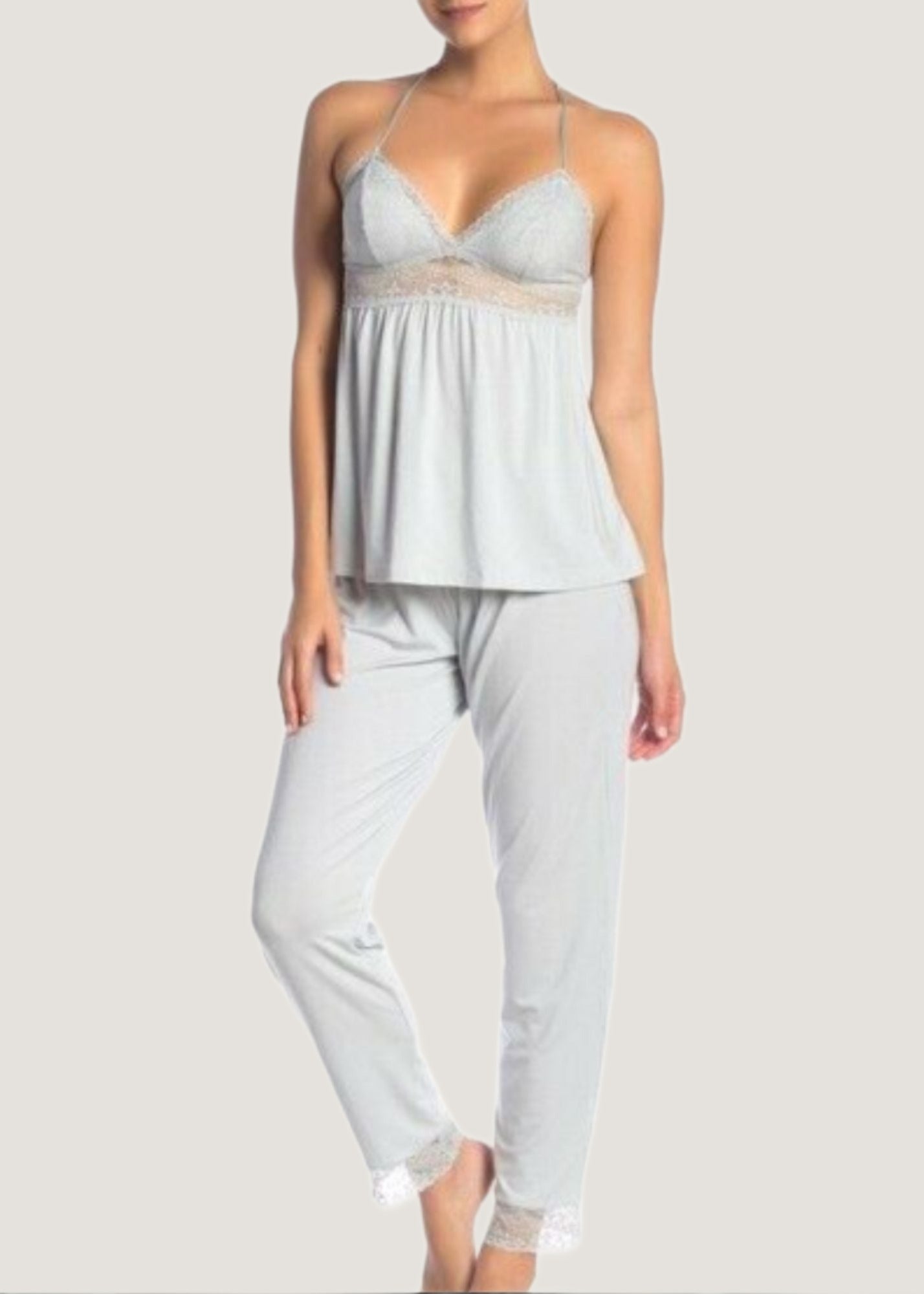 Elvia Racerback Cami & Slim Pant Set