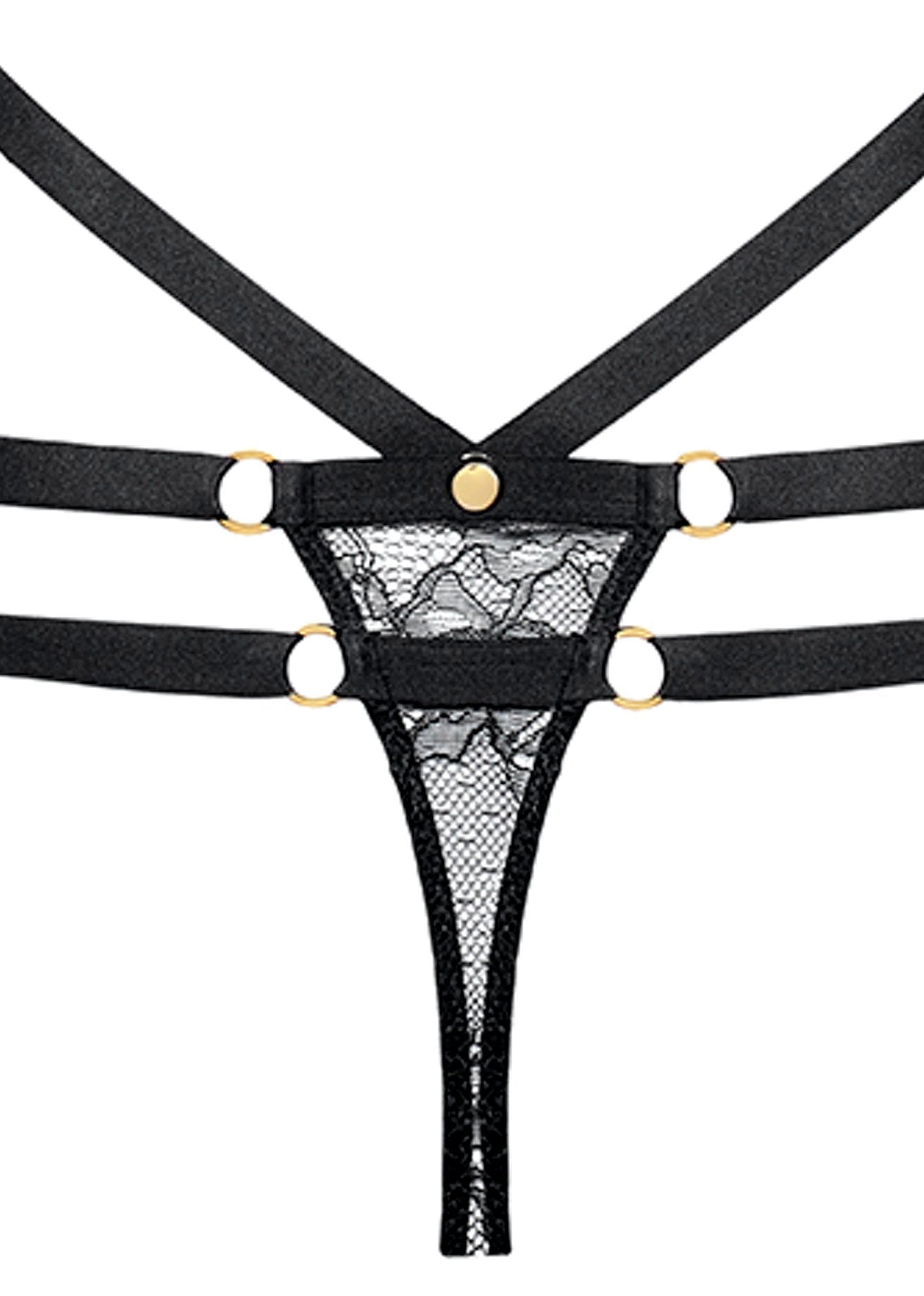 Le Petit Secret Magnetic Thong with Harness