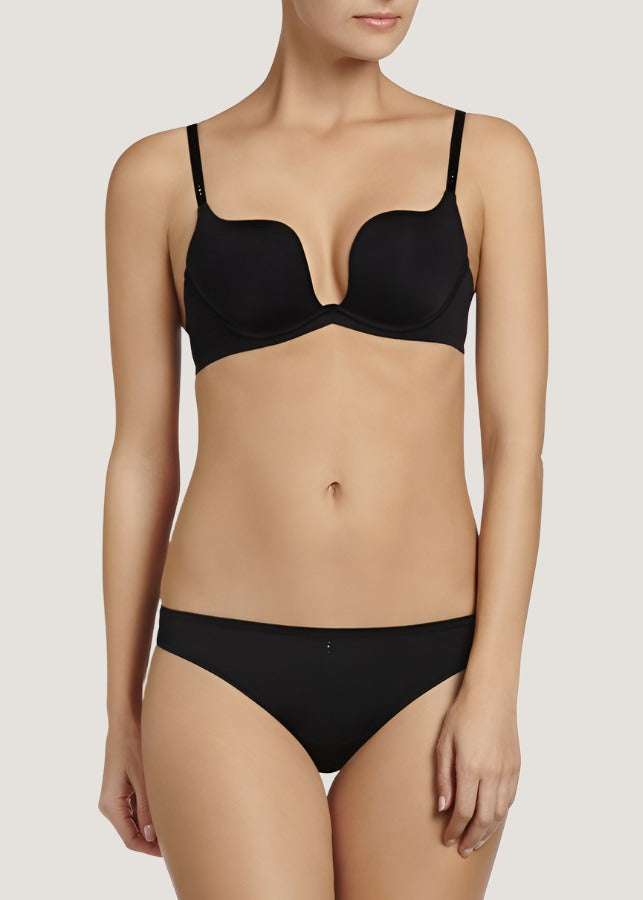 MyFit - Knockout Demi Cup Bra (Black)