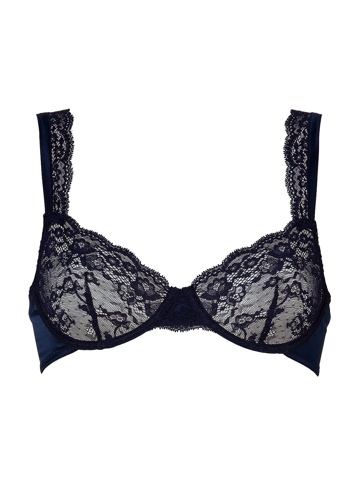 Clara Whispering Non-Padded Underwire Bra (Dark Ink)