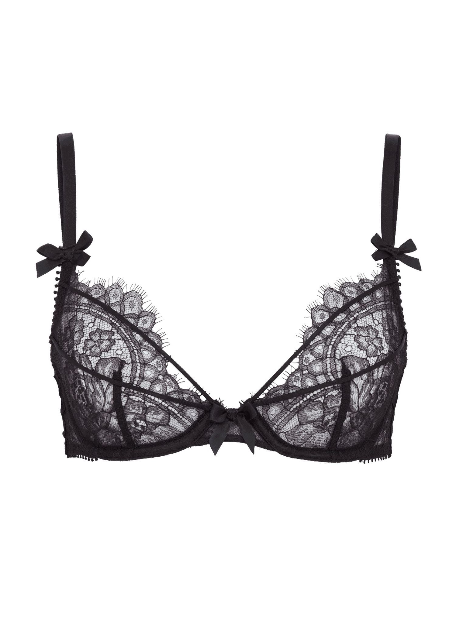 Kiya Plunge Bra (Black)