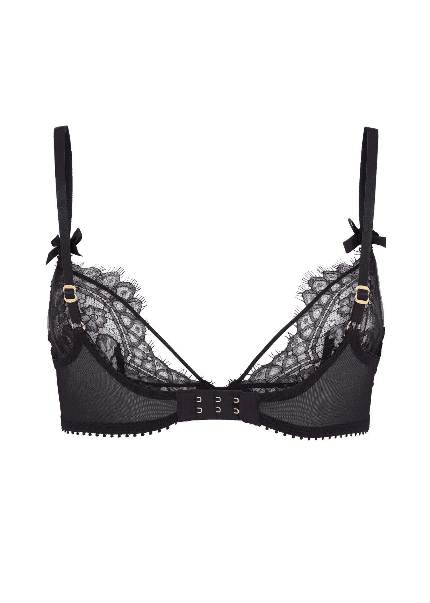 Kiya Plunge Bra (Black)