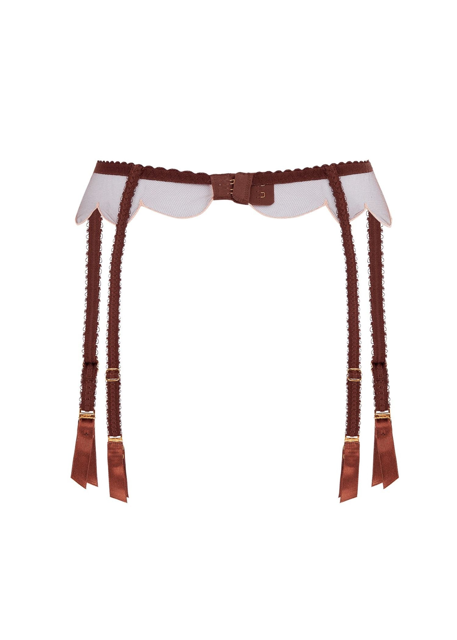 Lorna Suspender (Chestnut)