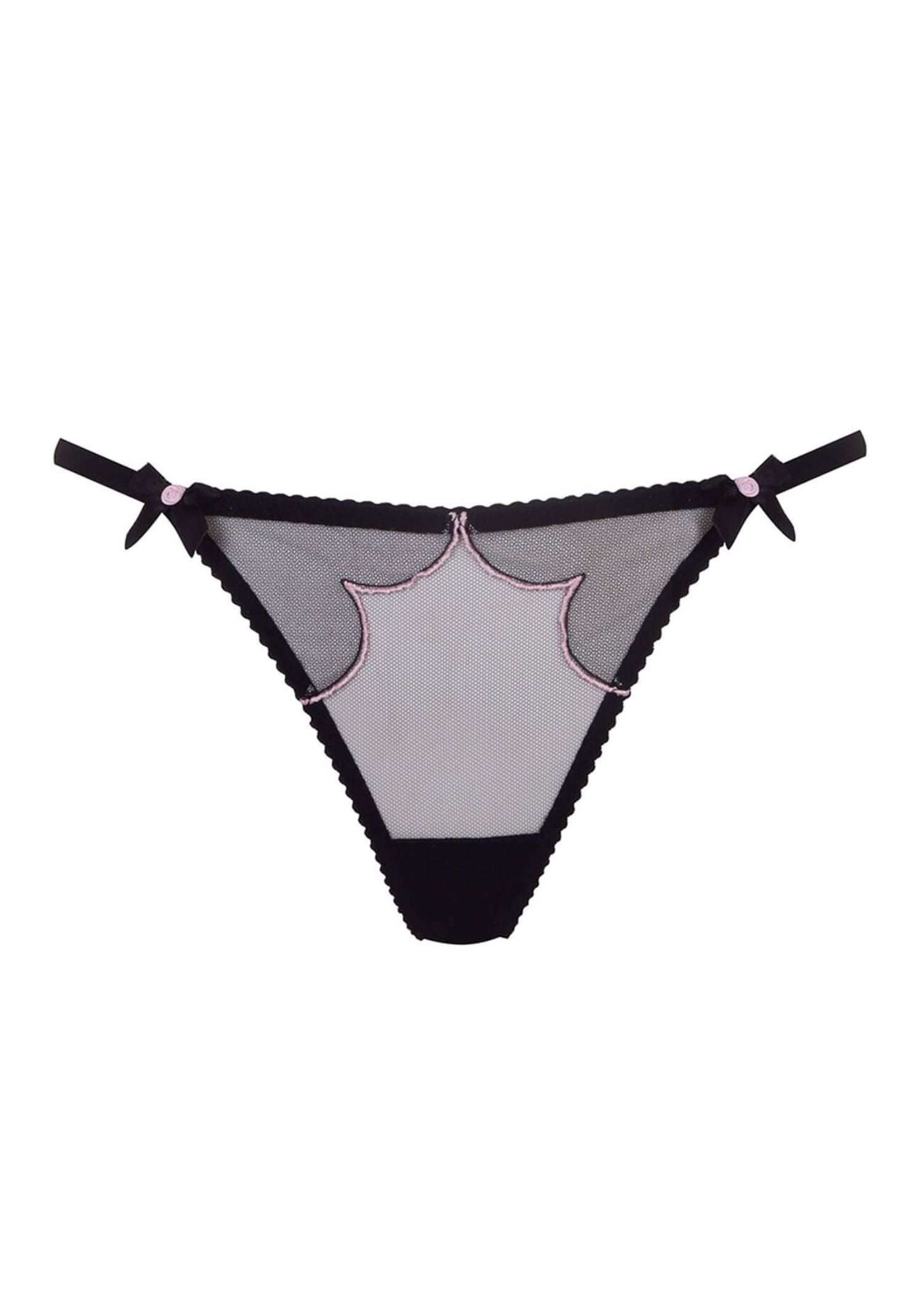 Lorna Thong (Black/Pink)