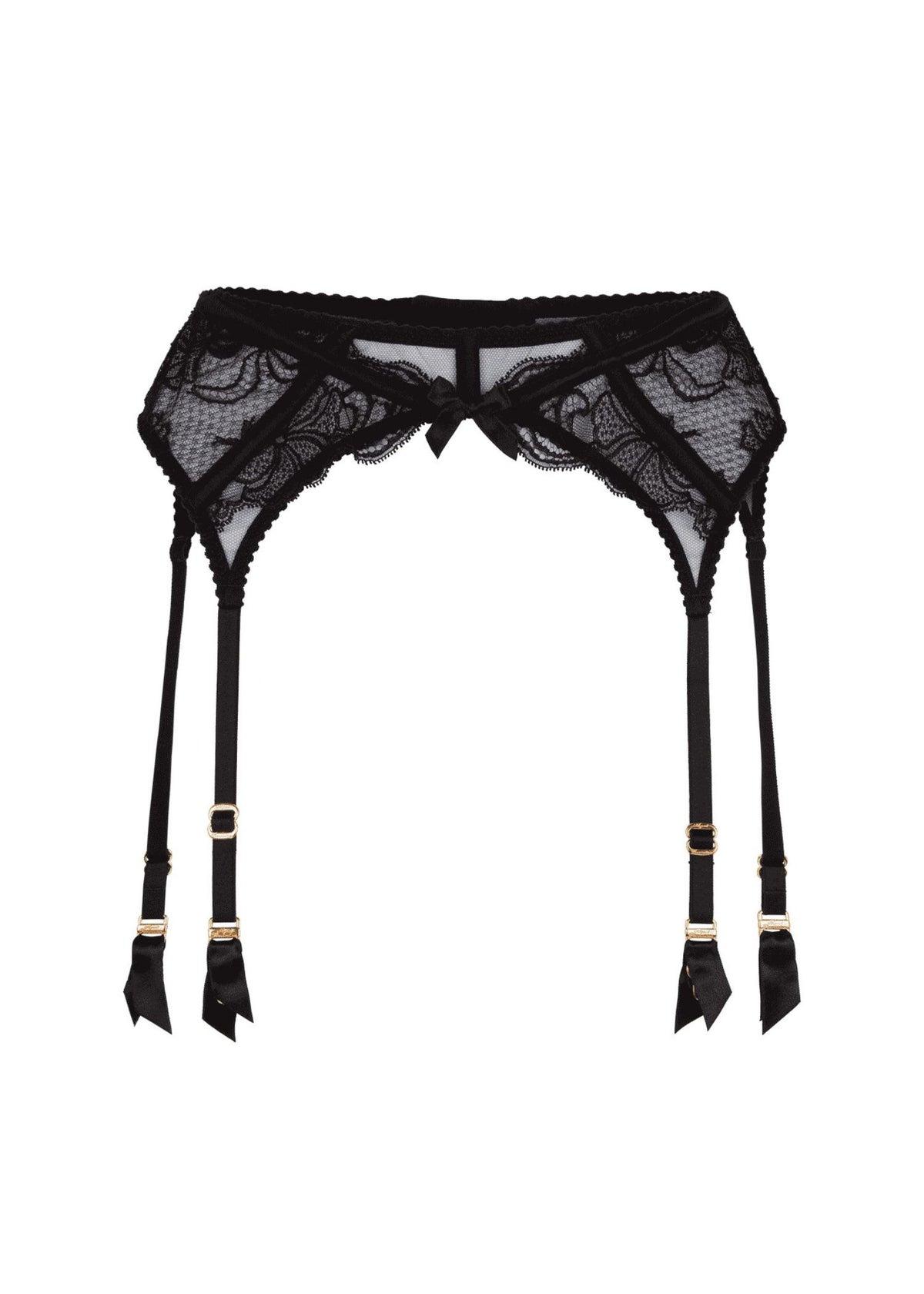 Agent Provocateur Rozlyn Suspender (Turquoise) | Avec Amour Lingerie