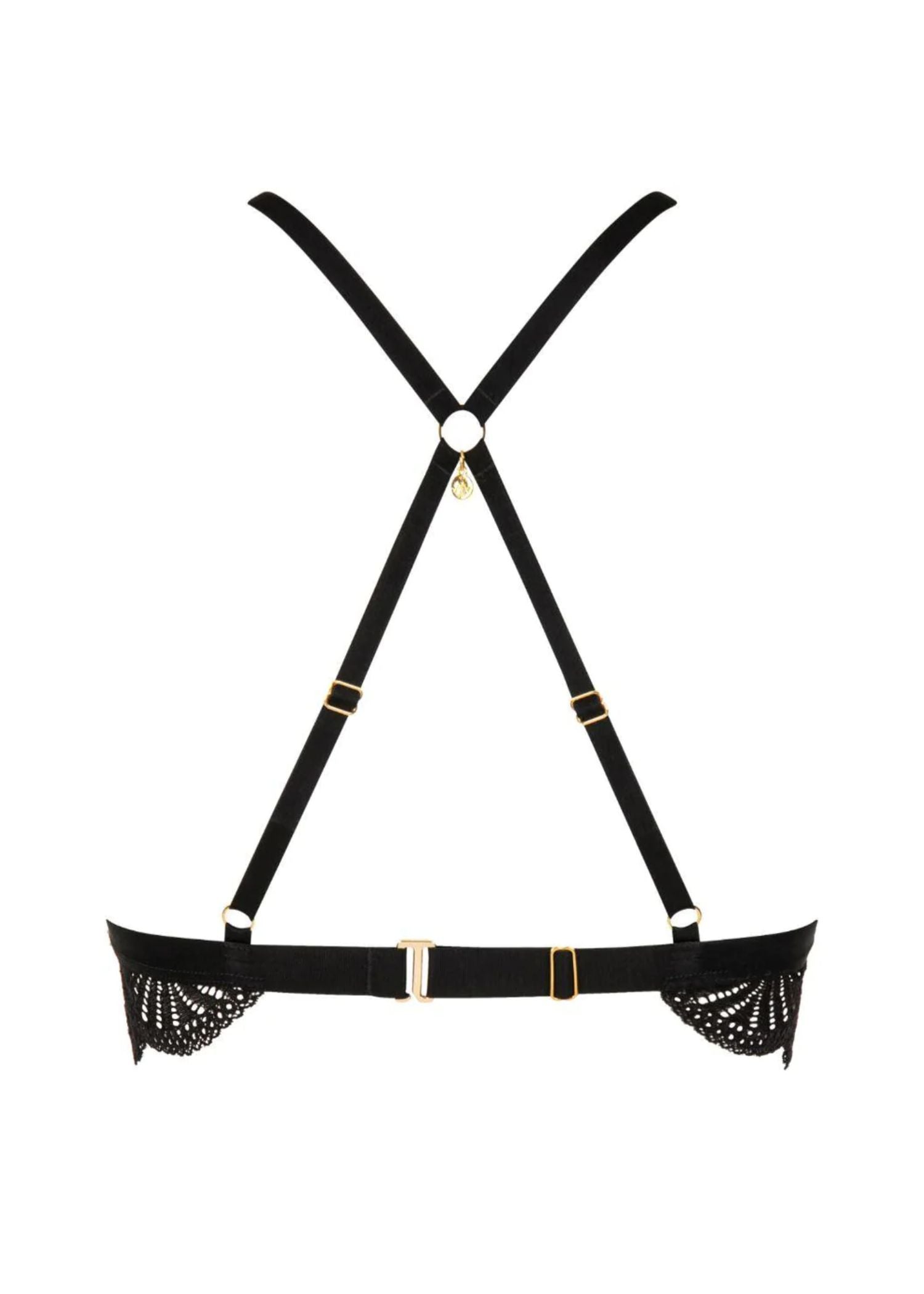 Embrace Me Triangle Harness (Black)