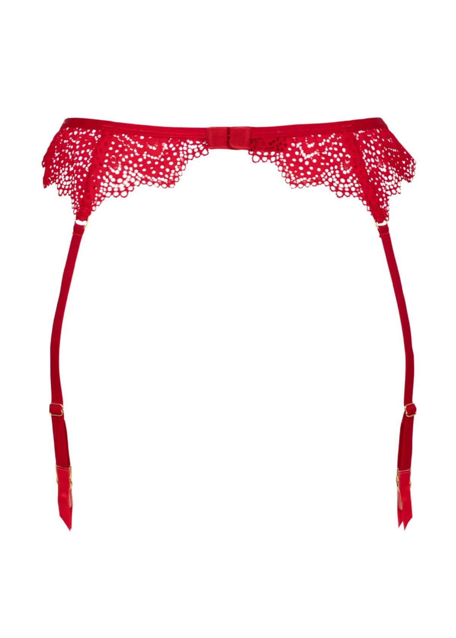 Desire (Rouge) Suspender Belt