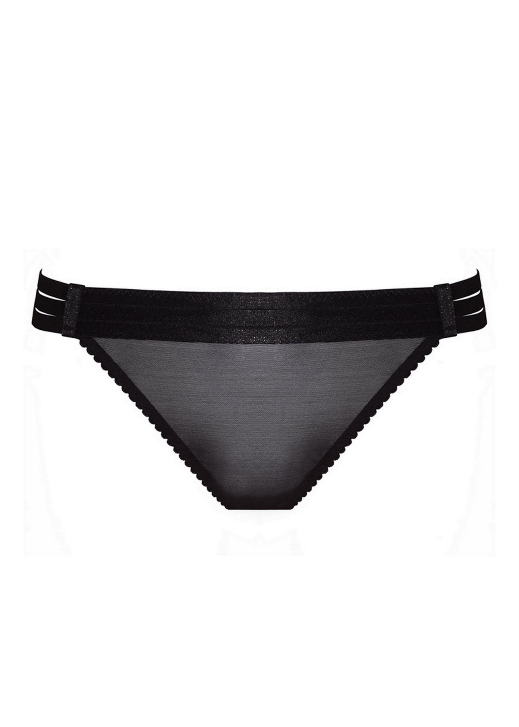 Asobi Multi Strap Thong (Black)