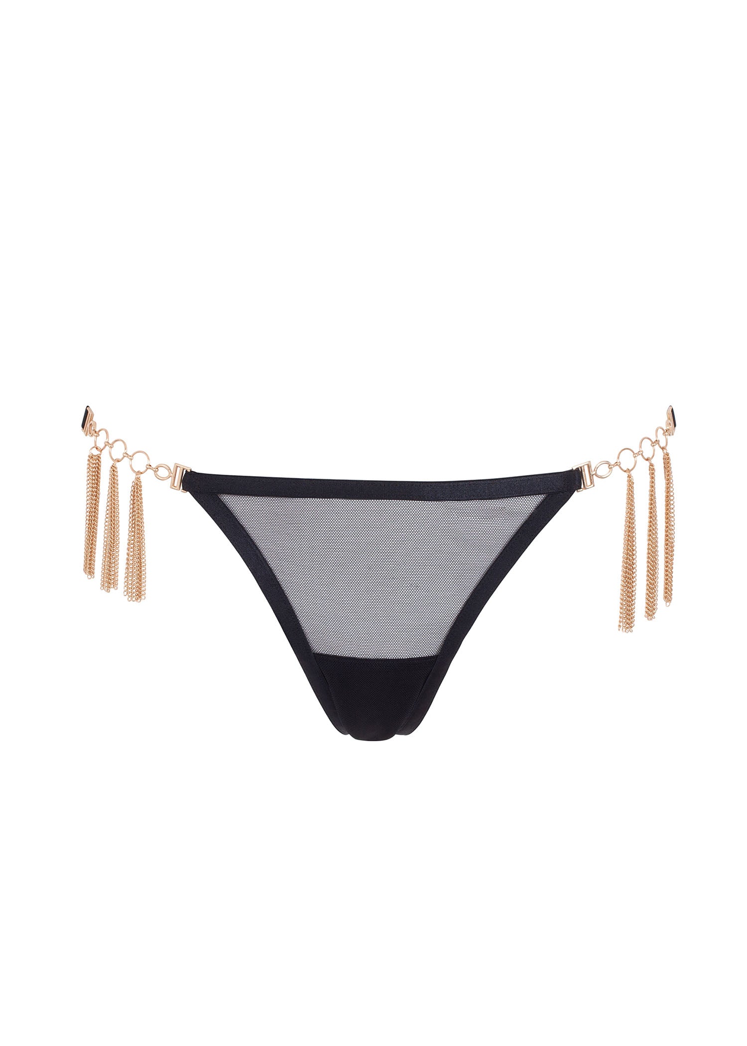 Aurora Thong (Black/Gold)