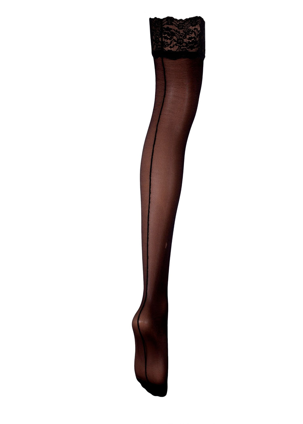 Bluebella Lace Top Back Seamed Stockings - Hosiery