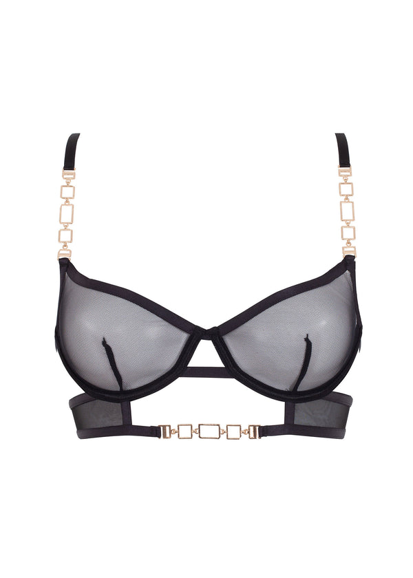 bluebella talisa open cup cage bra