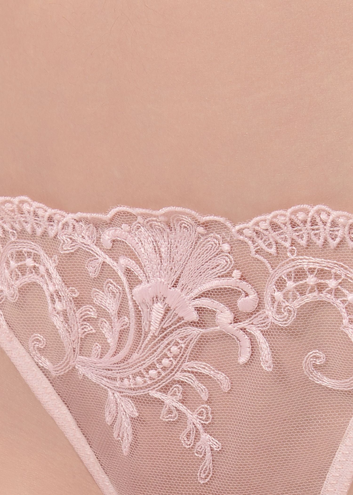 Marseille Thong (Pale Pink)