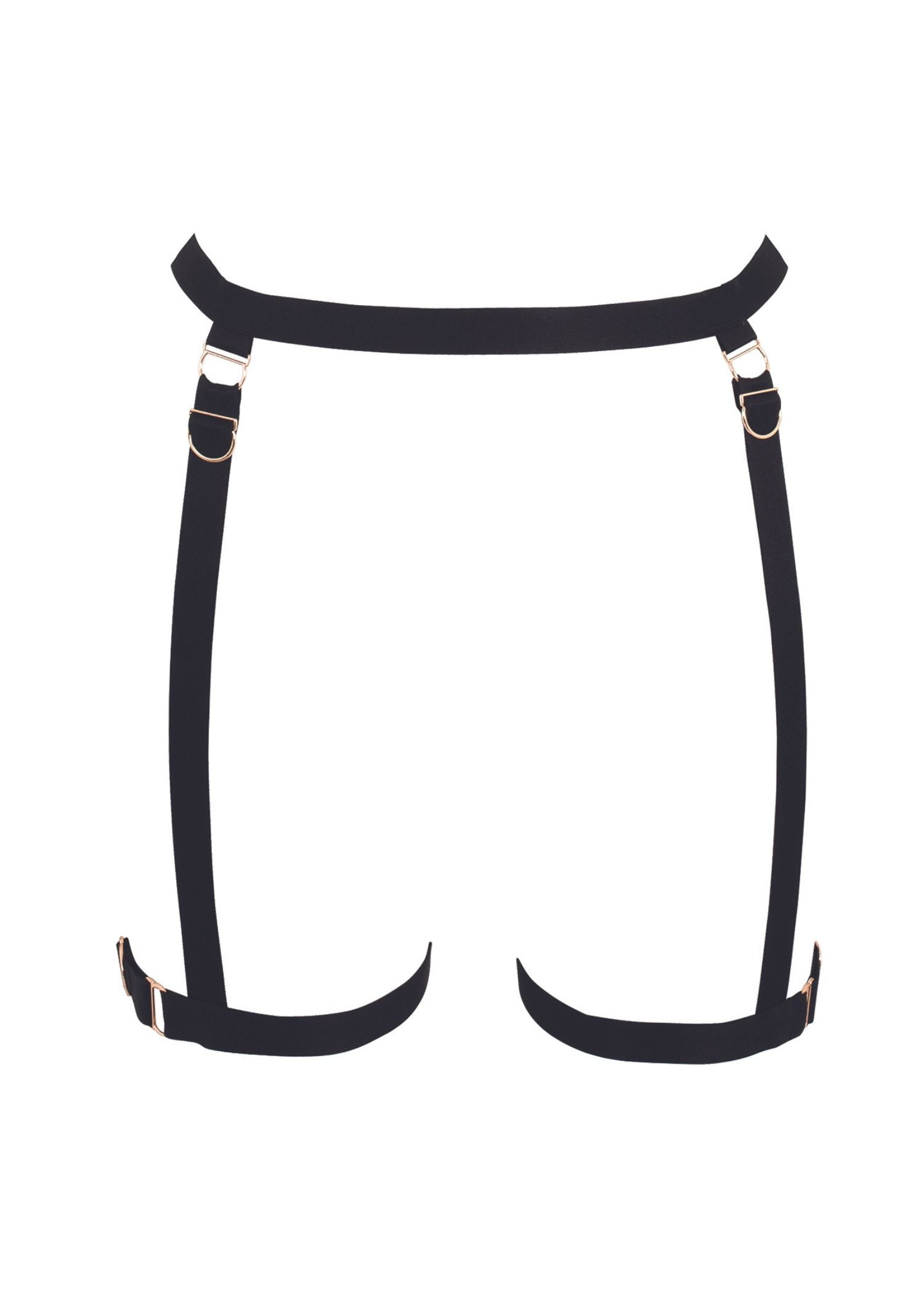 Thea Thigh Harness (Black)