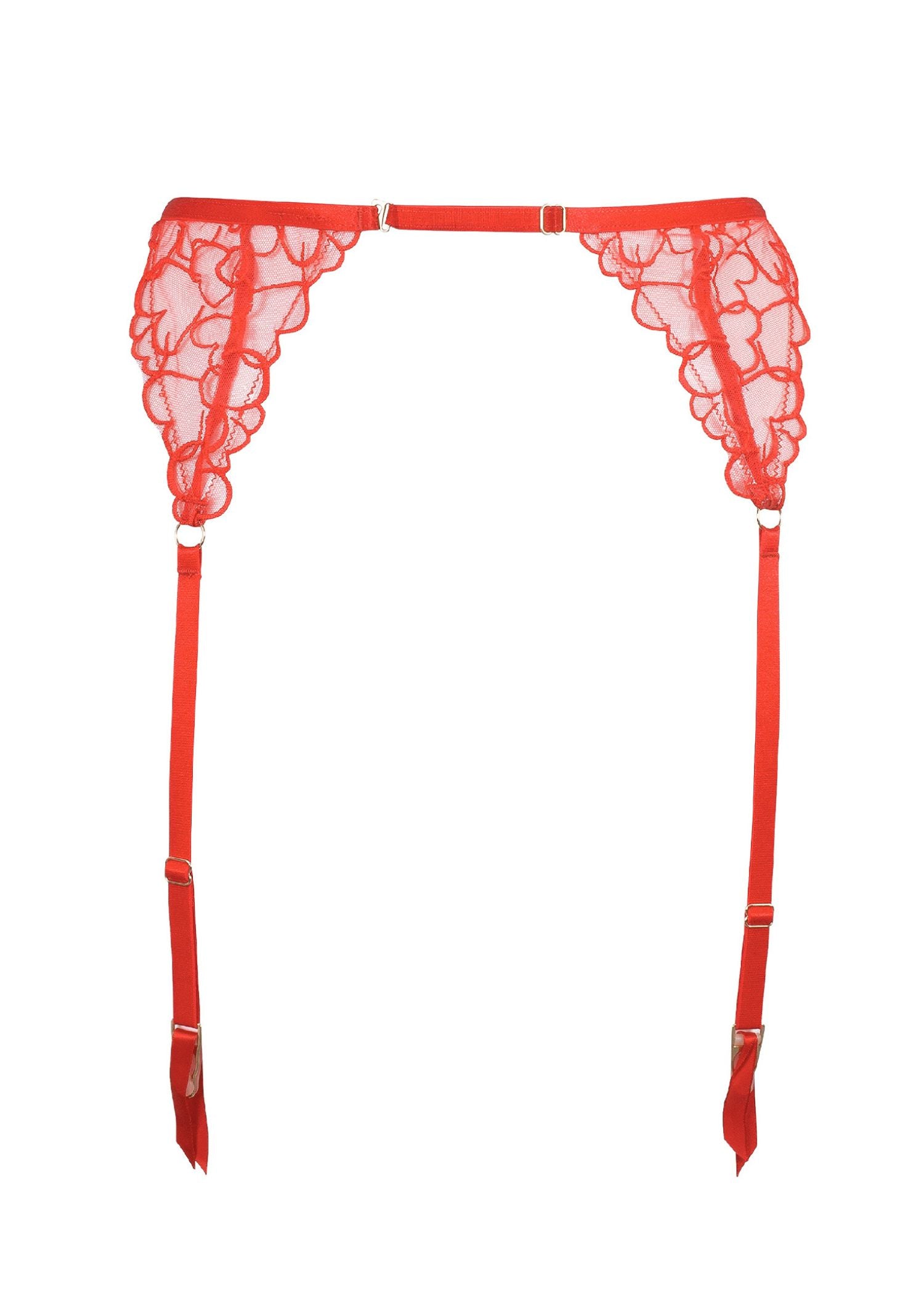 Valentina Suspender (Red)