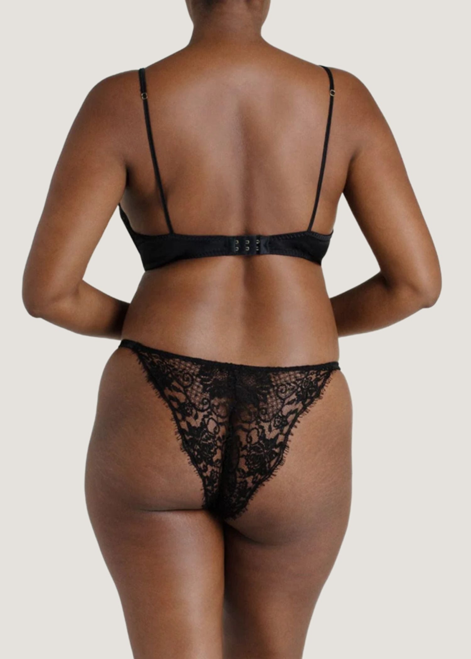 Hera Brazilian Knicker (Black)