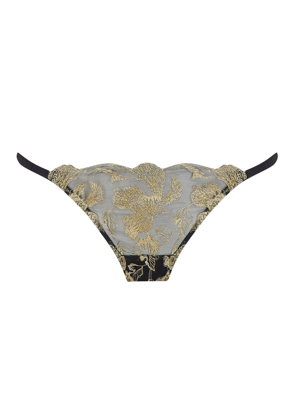 Coco de Mer Aria Thong - Luxury Lingerie