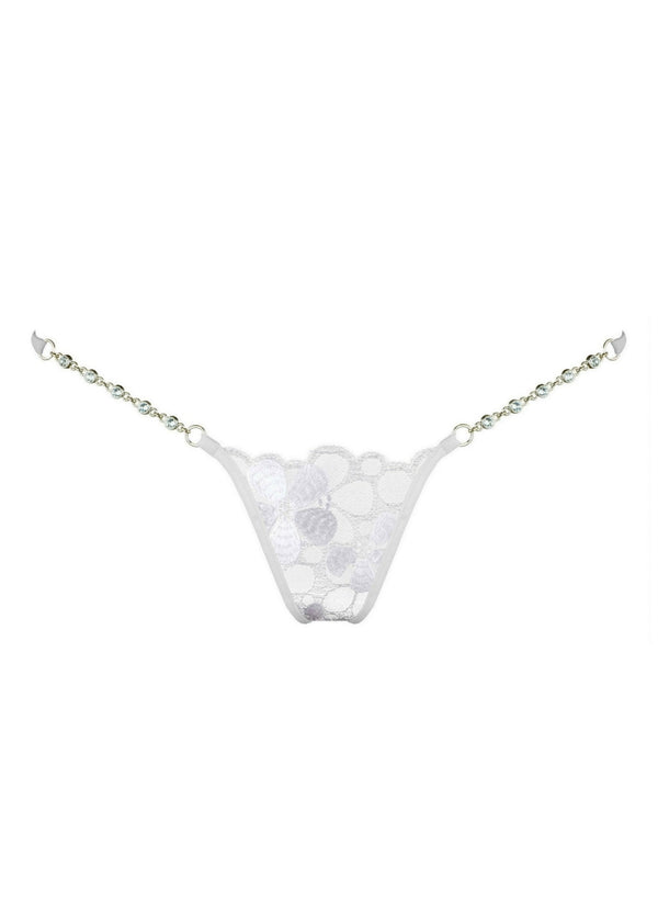 Luxury Micro G-string Transparent Black by Lucky Cheeks -  Norway