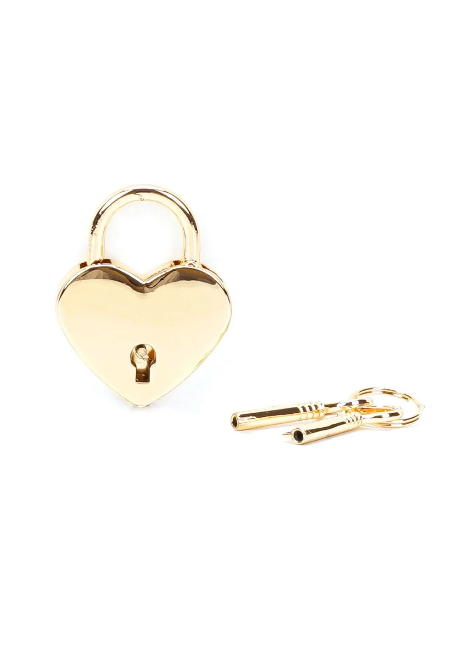 Padlock (Heart) - Gold