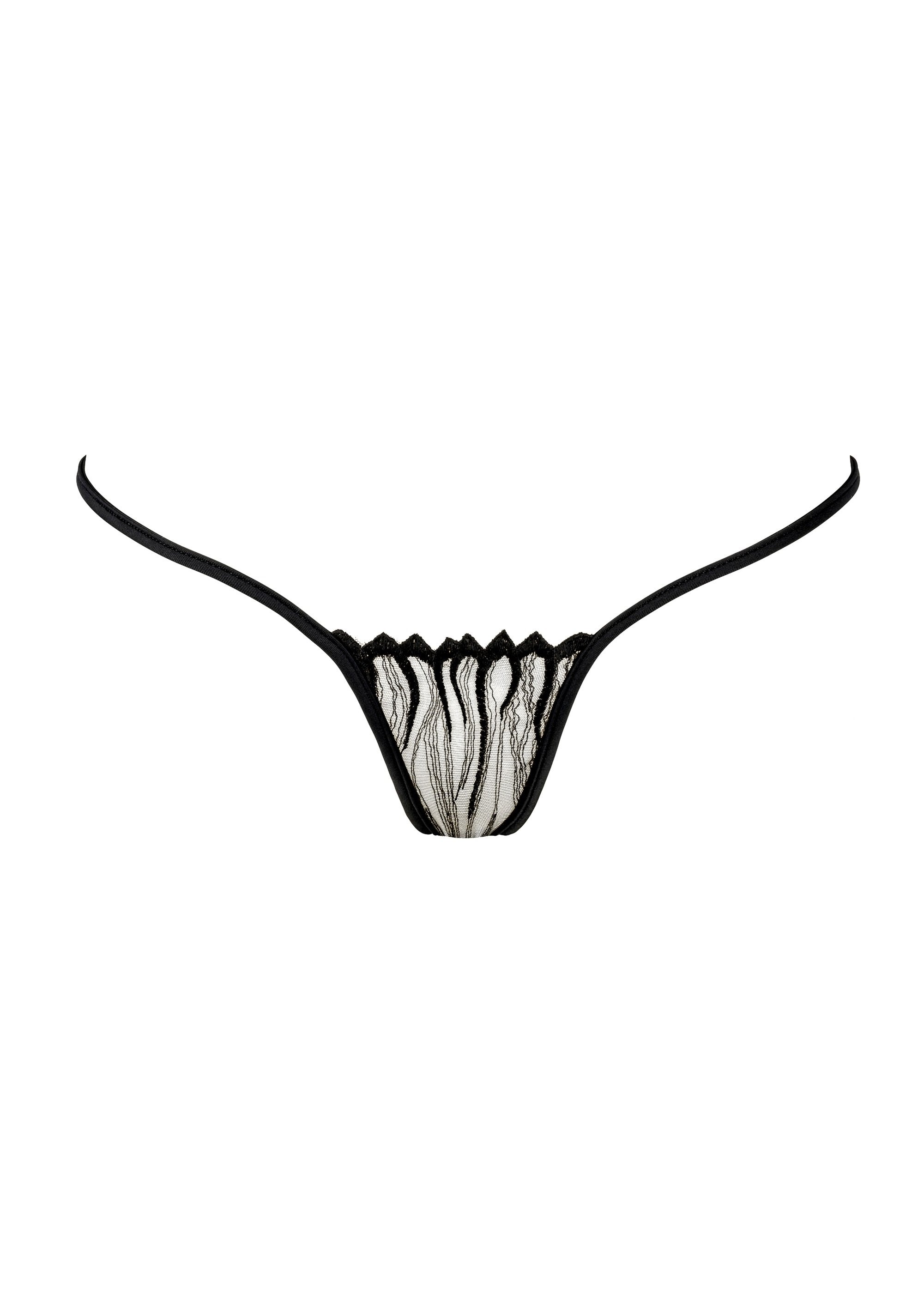 Black Fire Sexy G-String