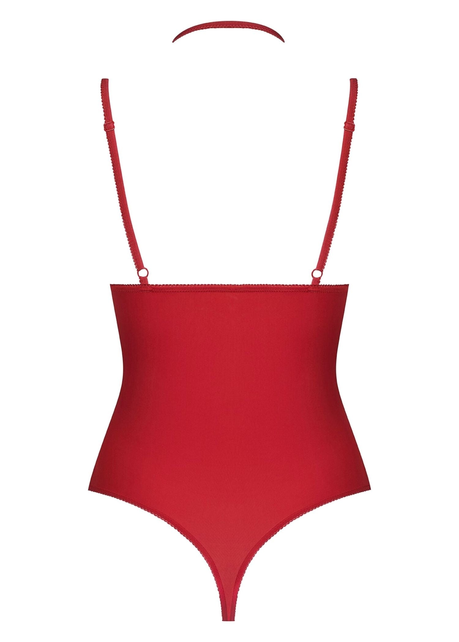 Le Petit Secret Naked Breast Thong Body (Red)