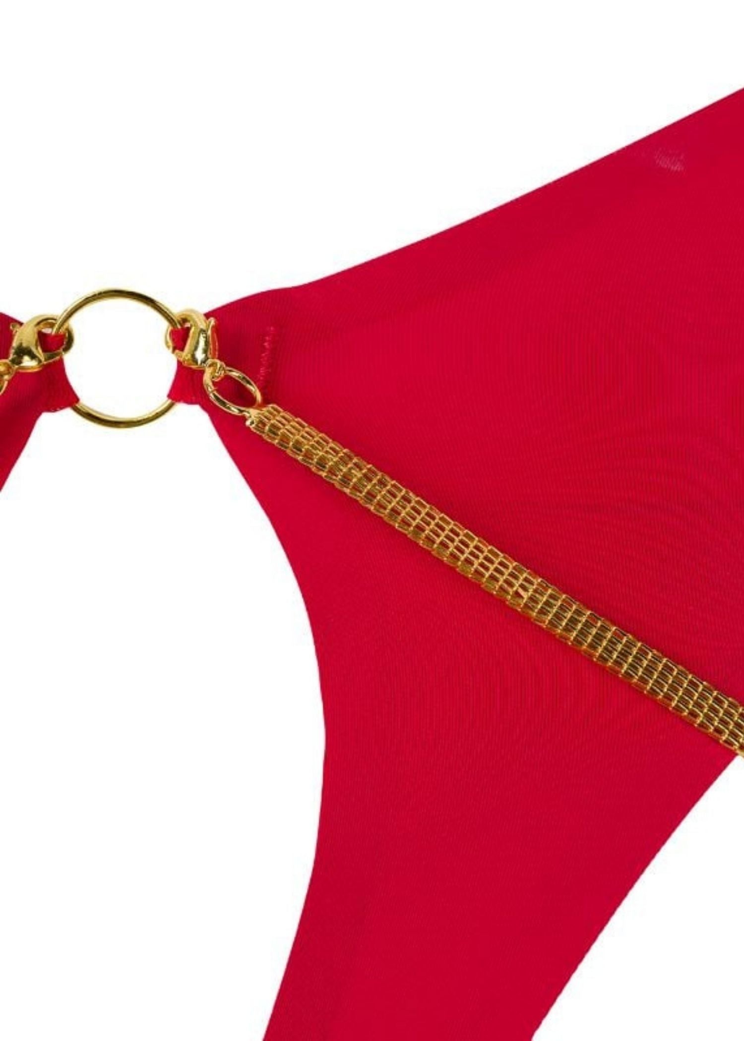 Tapage Nocturne Red Openable High Waist Thong