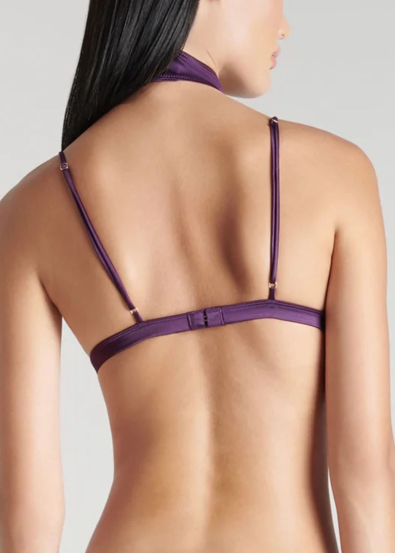 Villa Satine Triangle Bra (Purple)