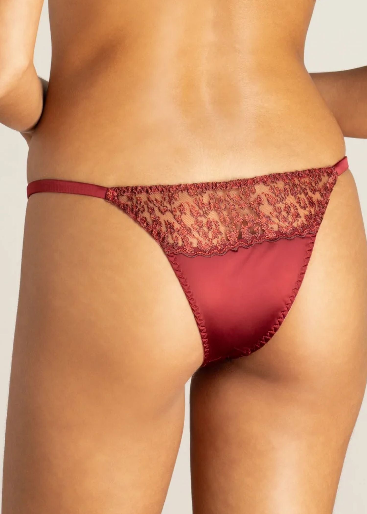 Lola Brazilian Knicker (Red Leopard)